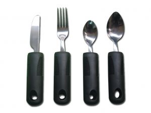 GI-28920 - KIT POSATE (forchetta, coltello, cucchiaio piccolo e grande)