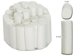 GI-35000 - RULLI DENTALI cotone (scatola da 1.000)
