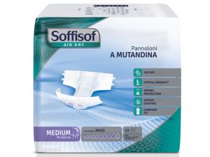 GI-36710 - PANNOLONI SOFFISOFT AIR DRY - incontinenza forte - medio