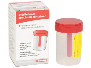 GI-25997 - CONTENITORE FECI 60 ml - scatola singola