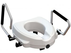 GI-27751 - RIALZO WC con braccioli reclinabili - 12,5 cm
